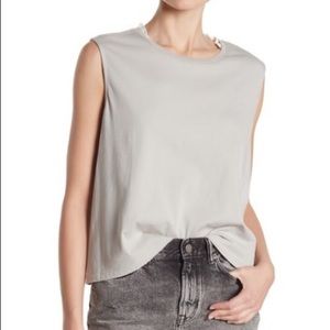 All Saints Tank Top Lace Trim